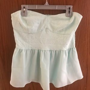 H&M embellished Tube Top